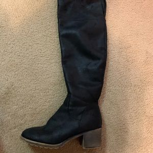 Over the knees boots